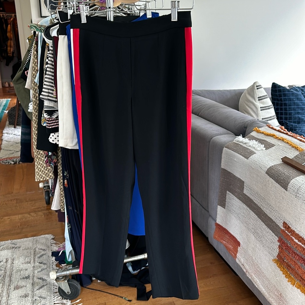 Aritzia cohen Pant With Red And White Stripe